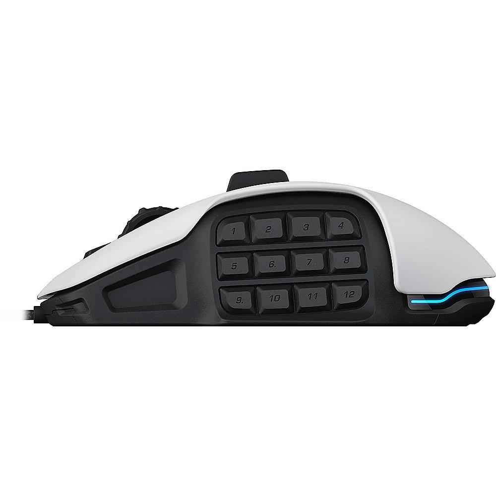 ROCCAT Nyth Gaming Maus modular MMO RGB weiß ROC-11-901, ROCCAT, Nyth, Gaming, Maus, modular, MMO, RGB, weiß, ROC-11-901