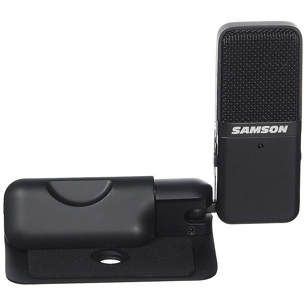 Samson Go Mic Clip-On, USB Kondensatormikrofon (schwarz)