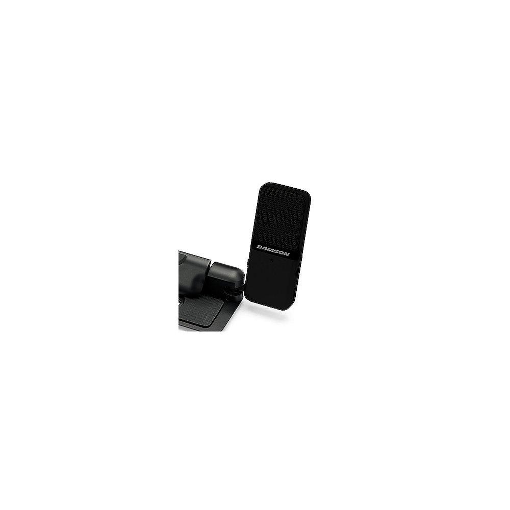 Samson Go Mic Clip-On, USB Kondensatormikrofon (schwarz), Samson, Go, Mic, Clip-On, USB, Kondensatormikrofon, schwarz,