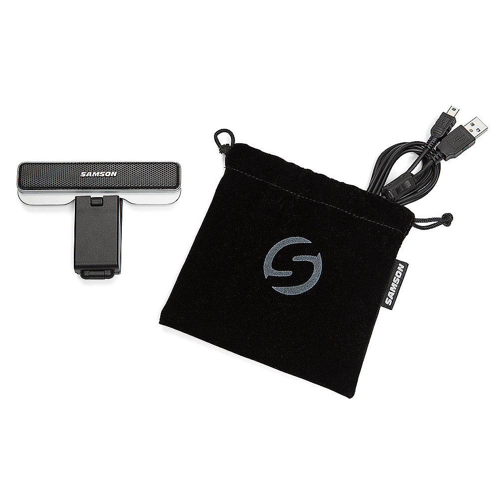 Samson Go Mic Connect USB Kondensator Mikrofon, kompakt  (schwarz/silber)