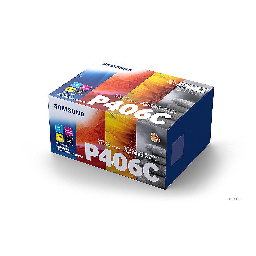 Samsung CLT-P406C Rainbow Toner Kit (BK,C,M,Y)   35€