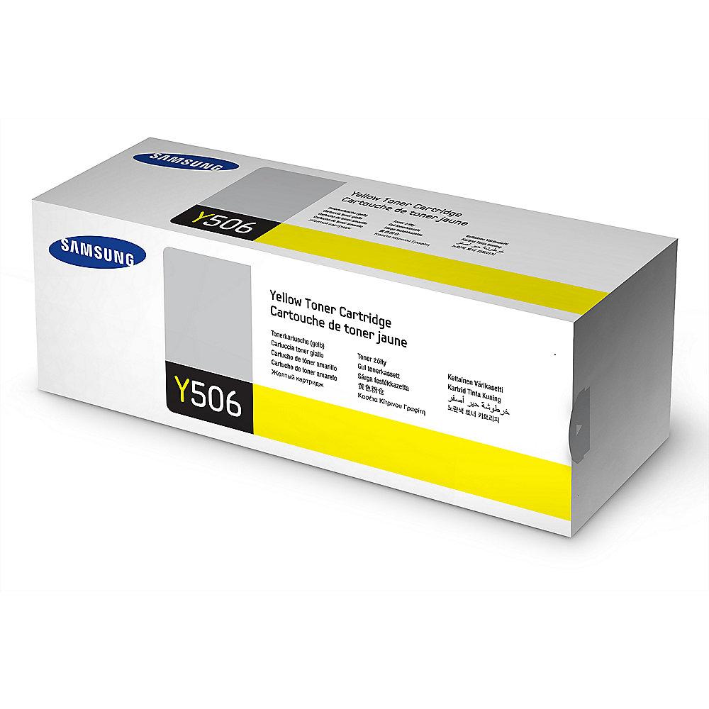 Samsung CLT-Y506L Original Toner Gelb für ca. 3.500 Seiten