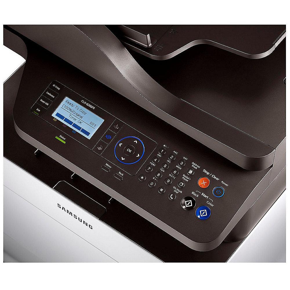 Samsung CLX-6260FR Farblaserdrucker Scanner Kopierer Fax LAN DADF