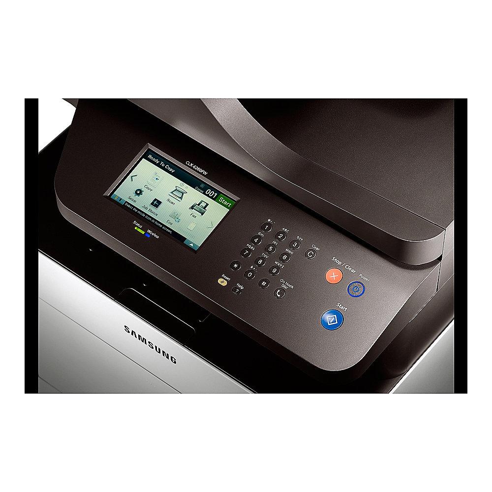 Samsung CLX-6260FW Farblaserdrucker Scanner Kopierer Fax WLAN