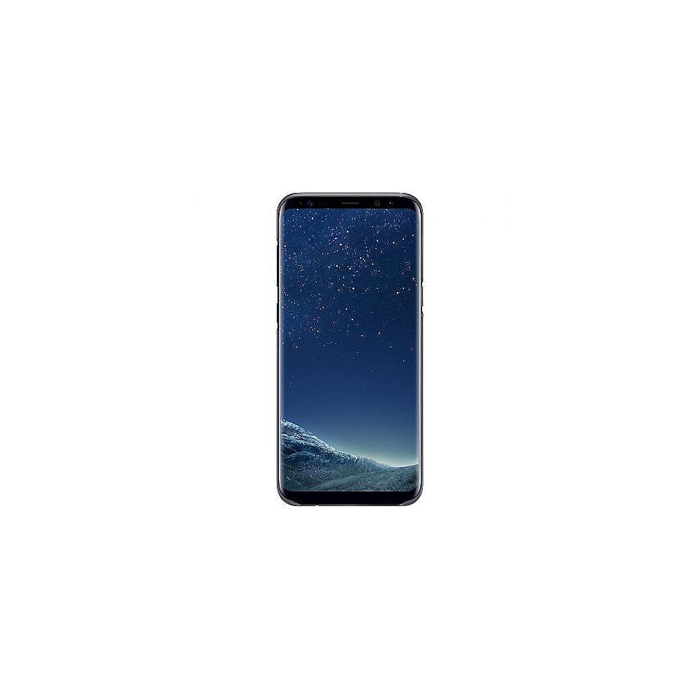 Samsung EF-QG955 Clear Cover für Galaxy S8  schwarz