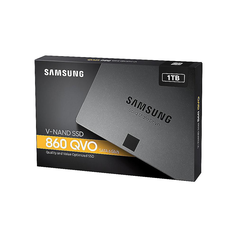 Samsung SSD 860 QVO Series 1TB 2.5zoll MLC V-NAND SATA600