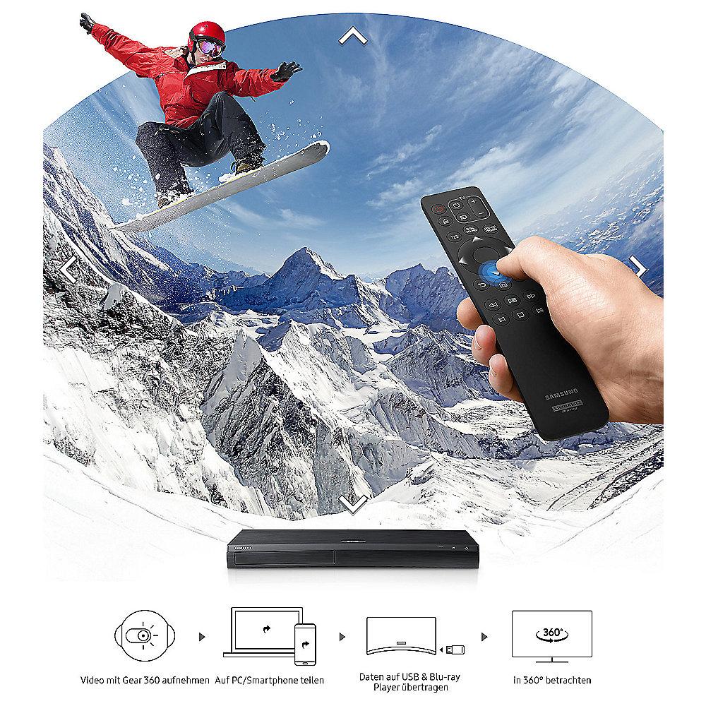 Samsung UBD-M9500 UHD BD-Player mit WLAN/WiFi, 3D, 4k-Wiedergabe,  schwarz, Samsung, UBD-M9500, UHD, BD-Player, WLAN/WiFi, 3D, 4k-Wiedergabe, schwarz