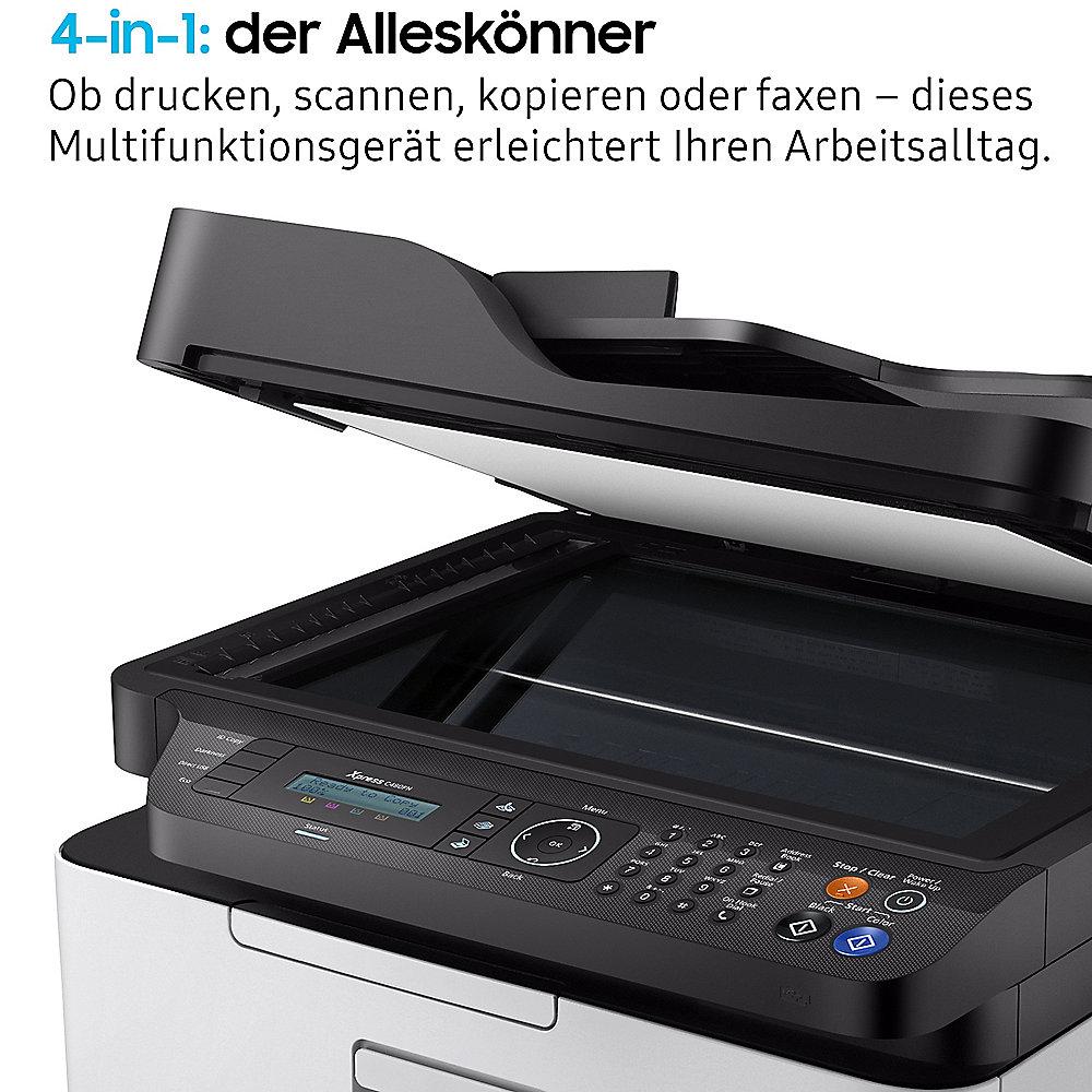 Samsung Xpress C480FN Farblaserdrucker Scanner Kopierer Fax LAN