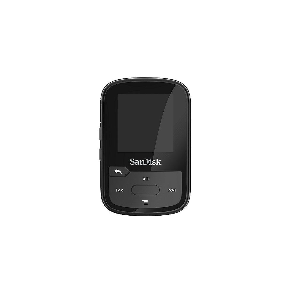 SanDisk Clip Sport Plus MP3 Player 16GB schwarz