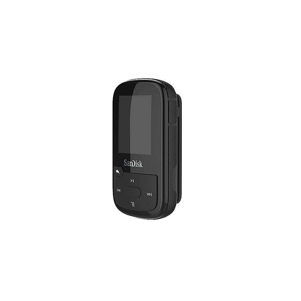 SanDisk Clip Sport Plus MP3 Player 16GB schwarz, SanDisk, Clip, Sport, Plus, MP3, Player, 16GB, schwarz