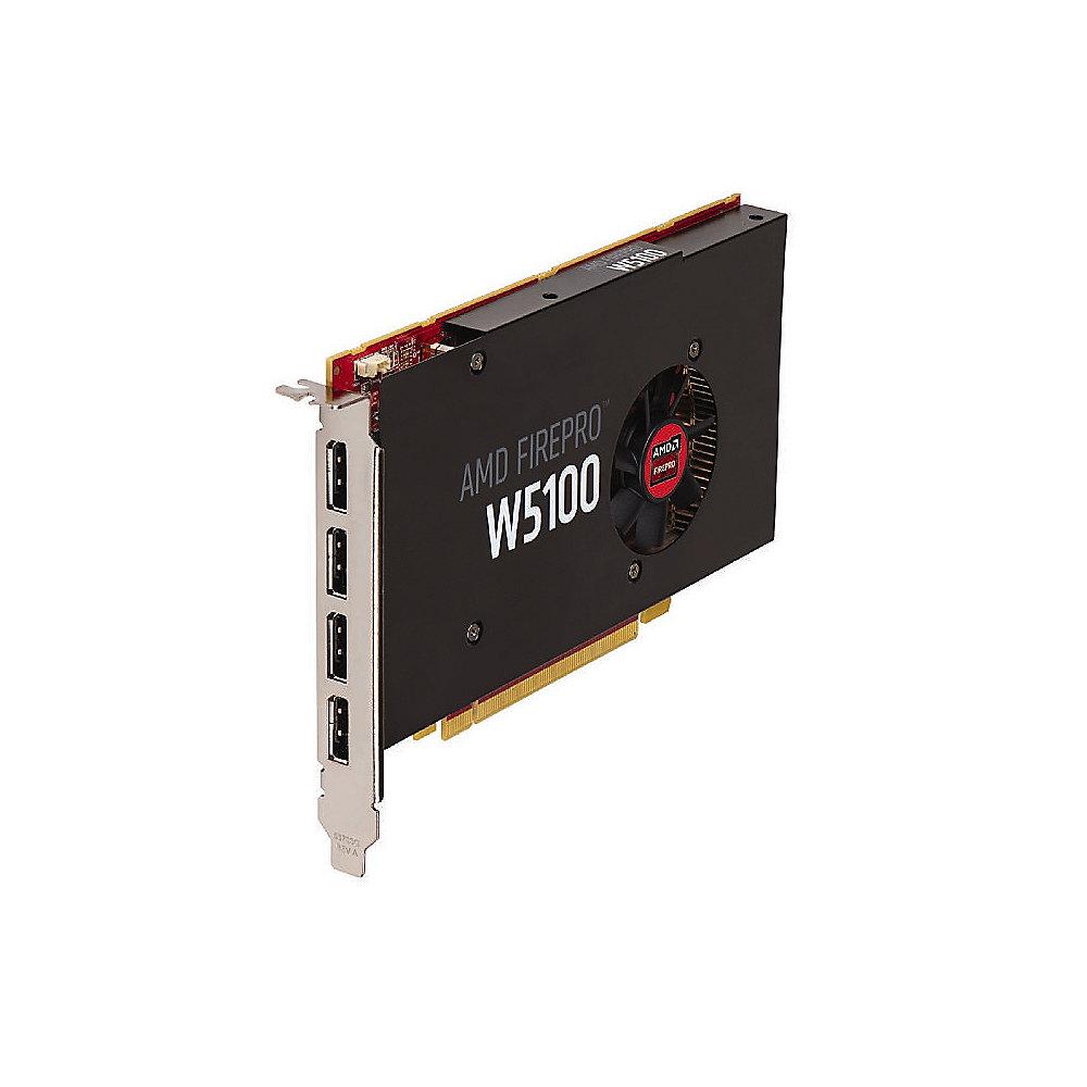 Sapphire AMD FirePro W5100 4GB GDDR5 4xDP PCIe 3.0 - Retail