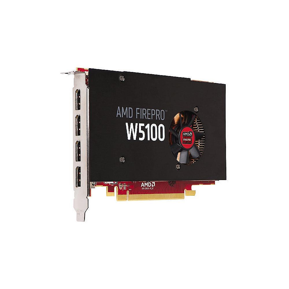 Sapphire AMD FirePro W5100 4GB GDDR5 4xDP PCIe 3.0 - Retail