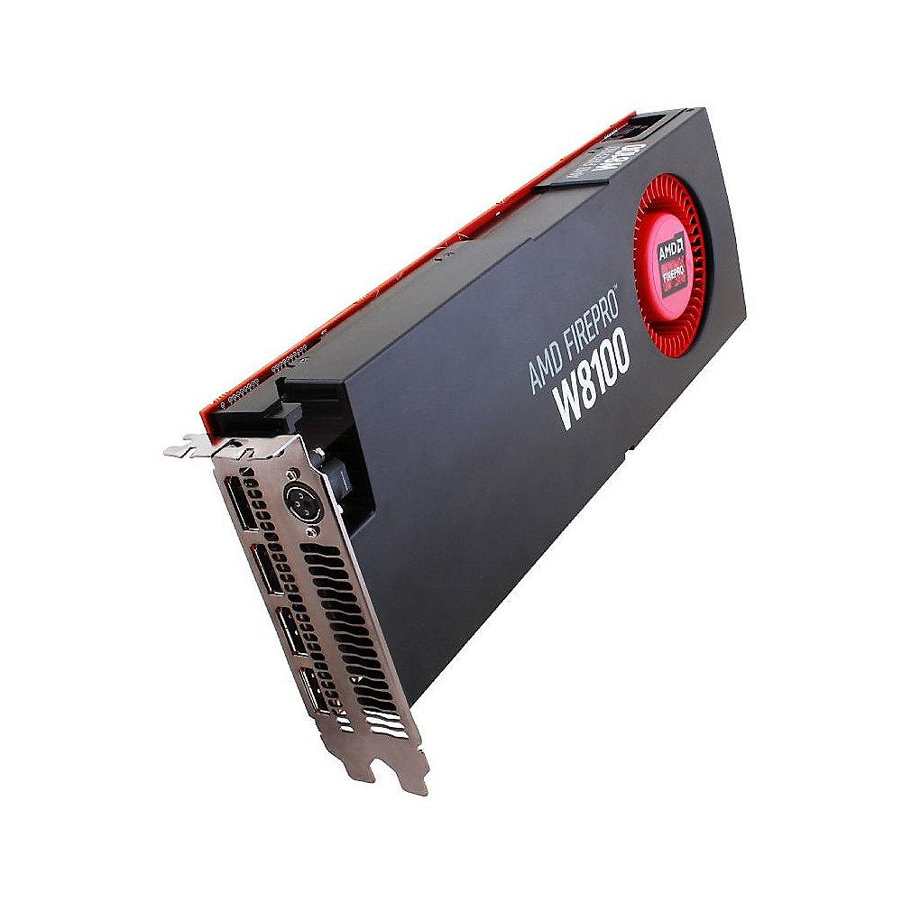 Sapphire AMD FirePro W8100 8GB GDDR5 4xDP PCIe 3.0 Grafikkarte