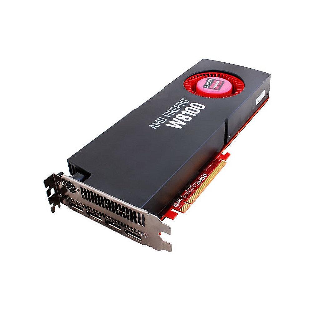 Sapphire AMD FirePro W8100 8GB GDDR5 4xDP PCIe 3.0 Grafikkarte