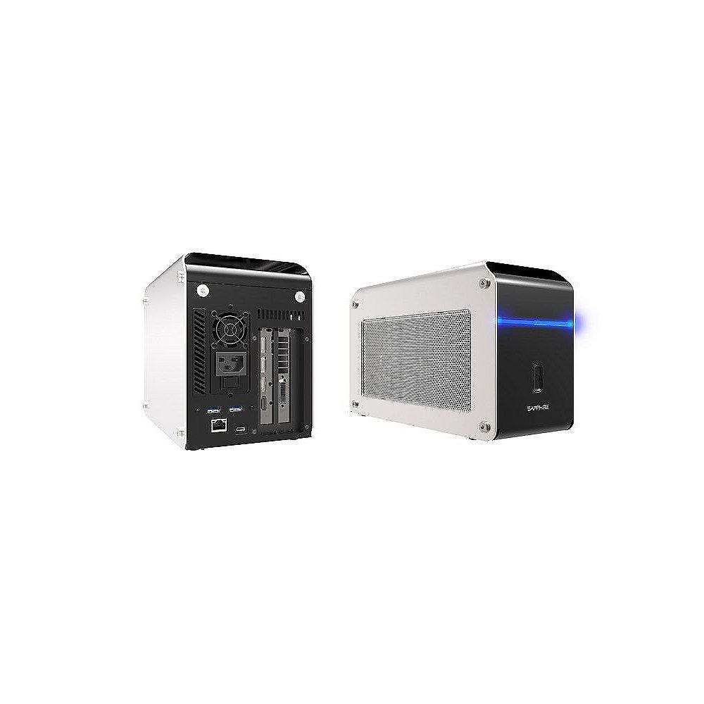 Sapphire GearBox Thunderbolt eGPU für Apple Macbook und Notebooks mit TB3, Sapphire, GearBox, Thunderbolt, eGPU, Apple, Macbook, Notebooks, TB3