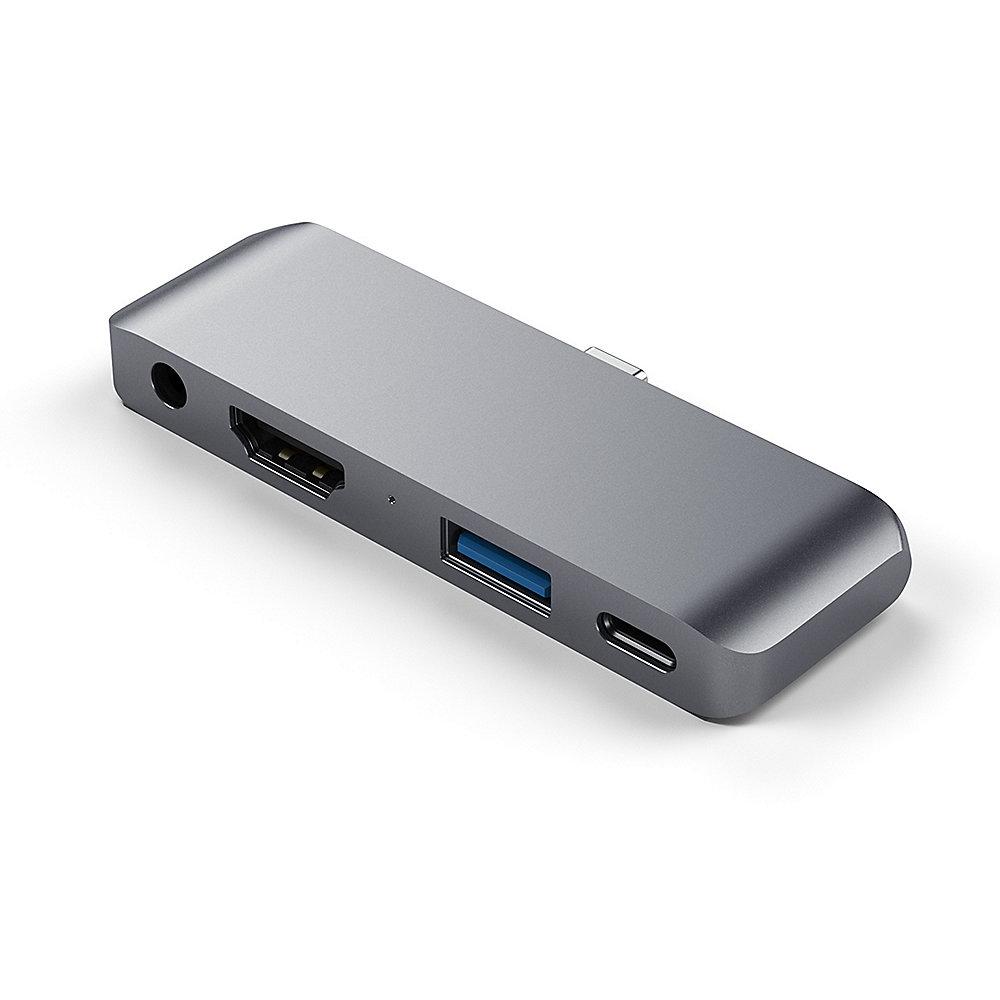 Satechi Aluminum Type-C Mobile Pro Hub für iPad Pro Space Gray, Satechi, Aluminum, Type-C, Mobile, Pro, Hub, iPad, Pro, Space, Gray