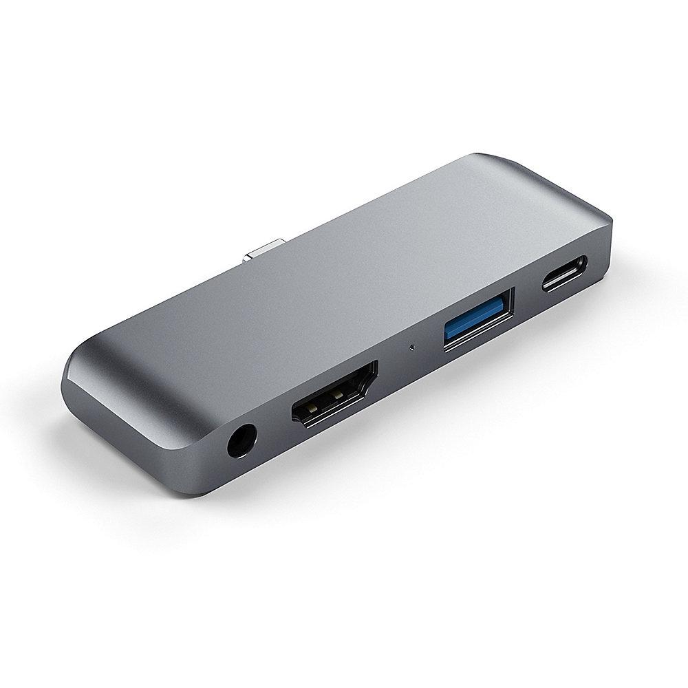 Satechi Aluminum Type-C Mobile Pro Hub für iPad Pro Space Gray, Satechi, Aluminum, Type-C, Mobile, Pro, Hub, iPad, Pro, Space, Gray