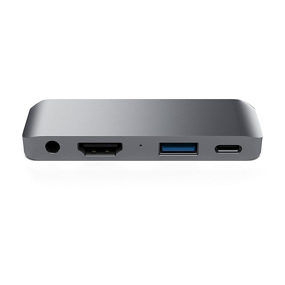 Satechi Aluminum Type-C Mobile Pro Hub für iPad Pro Space Gray, Satechi, Aluminum, Type-C, Mobile, Pro, Hub, iPad, Pro, Space, Gray