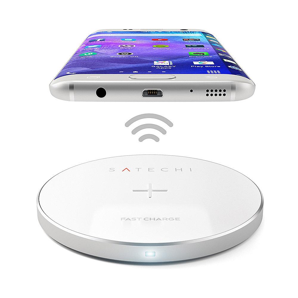 Satechi Wireless Charging Pad silber, Satechi, Wireless, Charging, Pad, silber