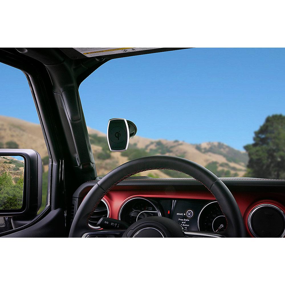 Scosche magicMount Pro Qi Charge Window/Dash Schwarz