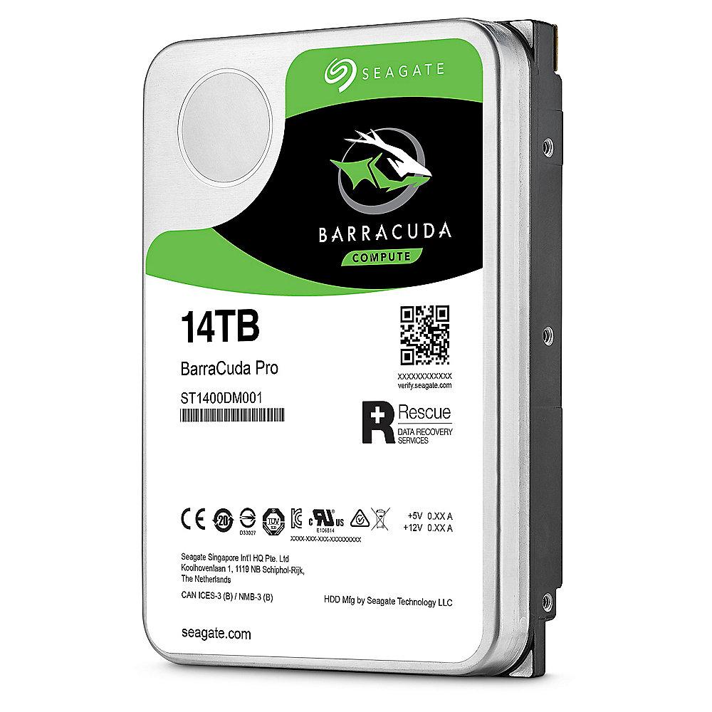 Seagate BarraCuda Pro HDD ST14000DM001 - 14TB 7200rpm 3.5zoll