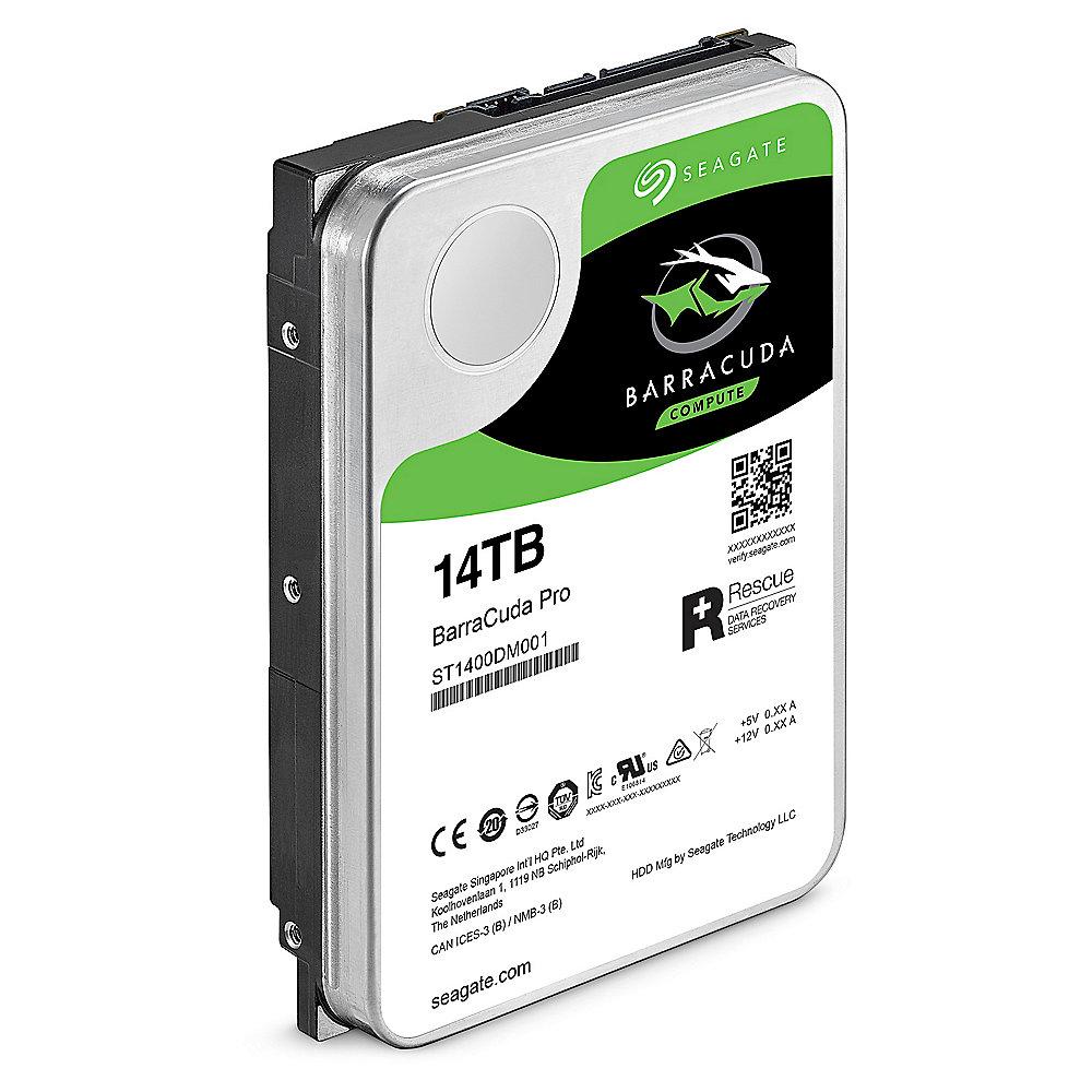 Seagate BarraCuda Pro HDD ST14000DM001 - 14TB 7200rpm 3.5zoll