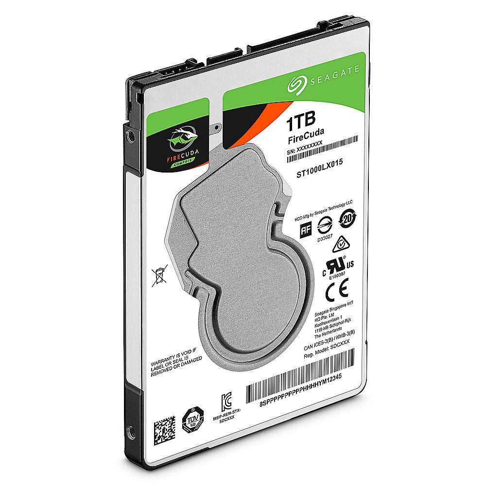 Seagate FireCuda SSHD ST1000LX015 - 1TB 5400rpm 128MB 2.5zoll SATA600