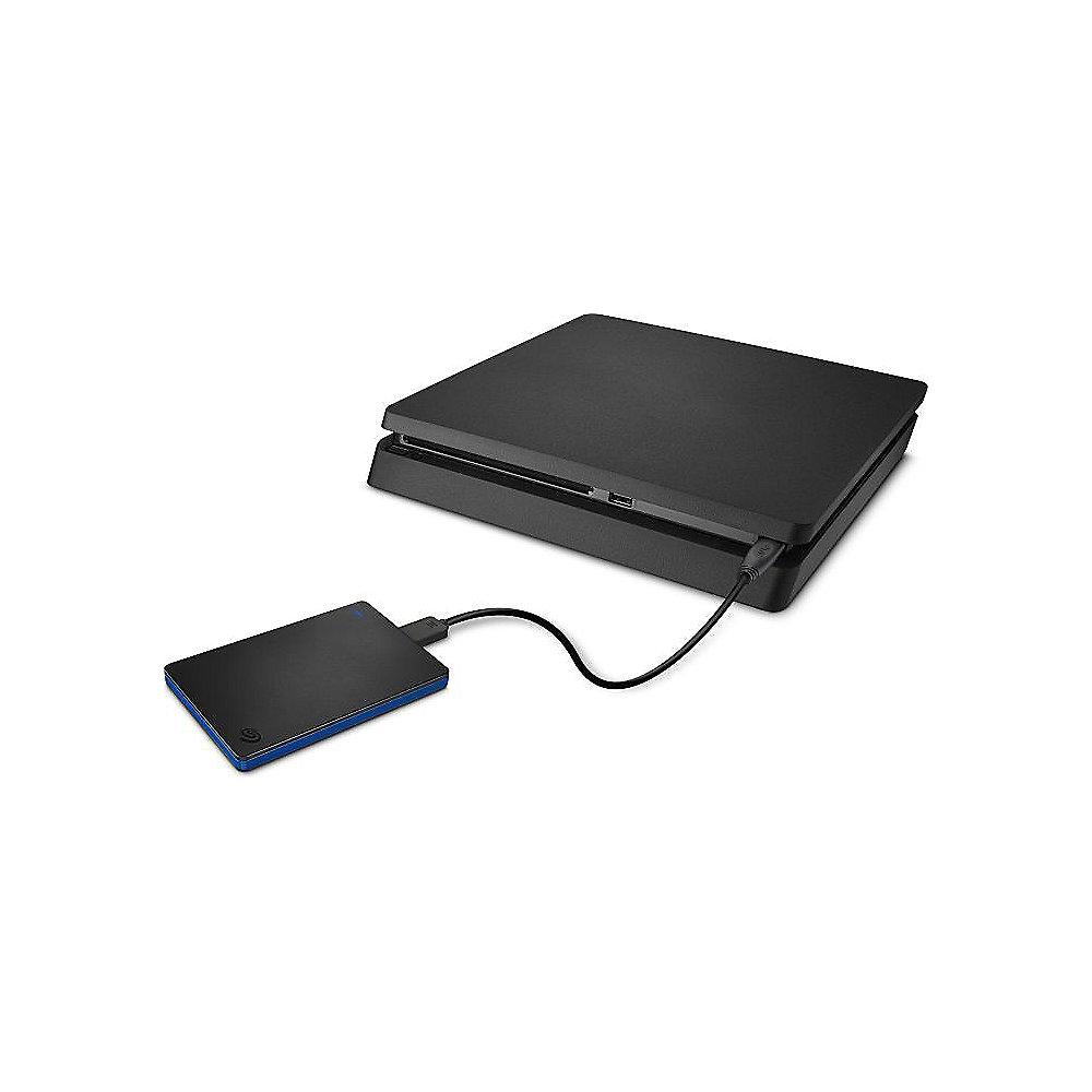 Seagate Game Drive für PS4 Portable Festplatte USB3.0 - 1TB 2.5Zoll schwarz/blau