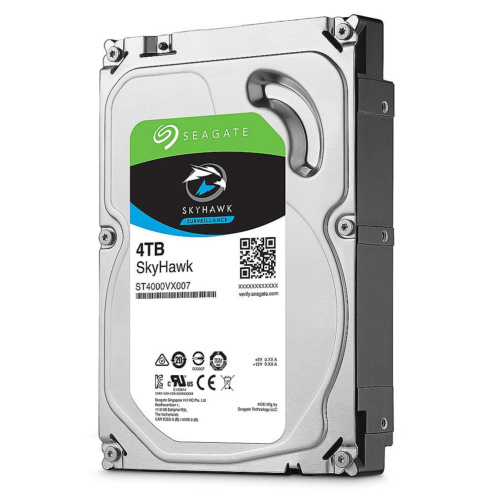 Seagate SkyHawk HDD ST4000VX007 - 4TB 5900rpm 64MB 3.5zoll SATA600