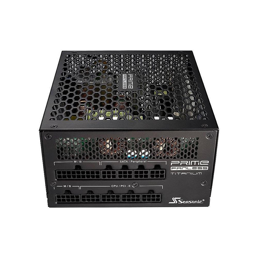 Seasonic Prime Titanium Fanless 600W ATX Netzteil modular passiv, Seasonic, Prime, Titanium, Fanless, 600W, ATX, Netzteil, modular, passiv