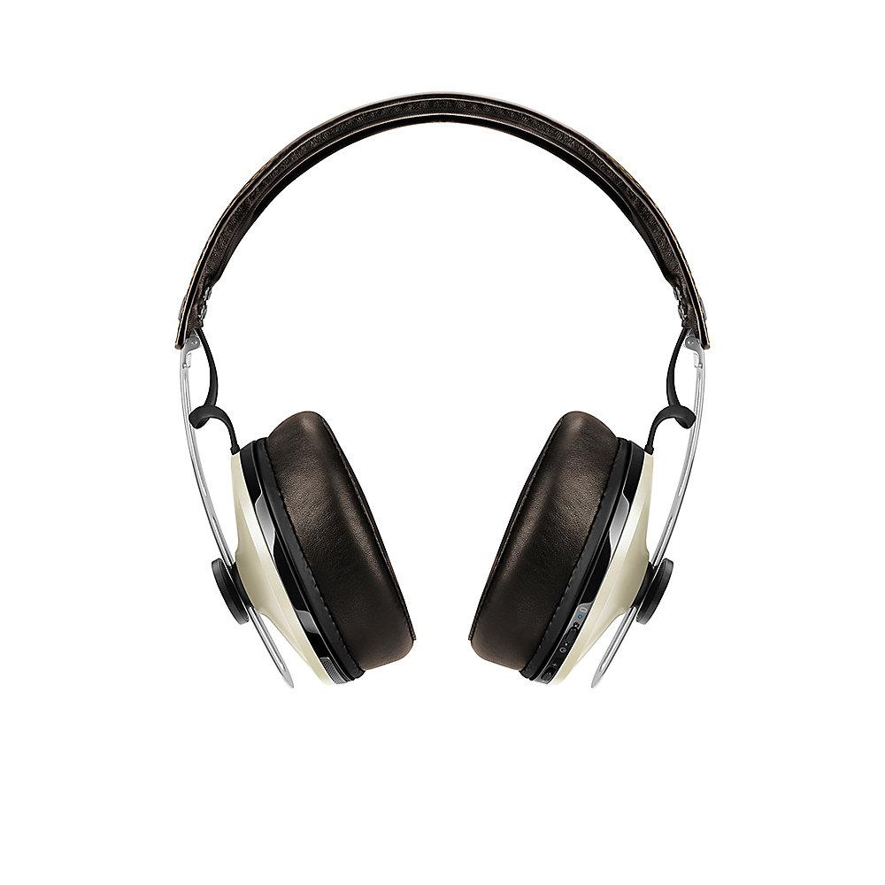 Sennheiser MOMENTUM Wireless Over-Ear Kopfhörer mit Noise Cancelling/BT, ivory