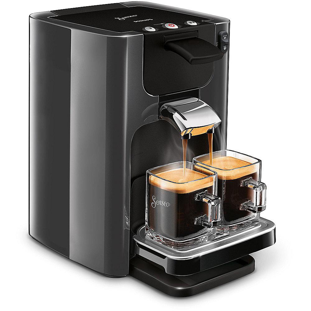 Senseo Quadrante HD7868/20 Padmaschine mit Kaffee-Boost dunkelgrau, Senseo, Quadrante, HD7868/20, Padmaschine, Kaffee-Boost, dunkelgrau