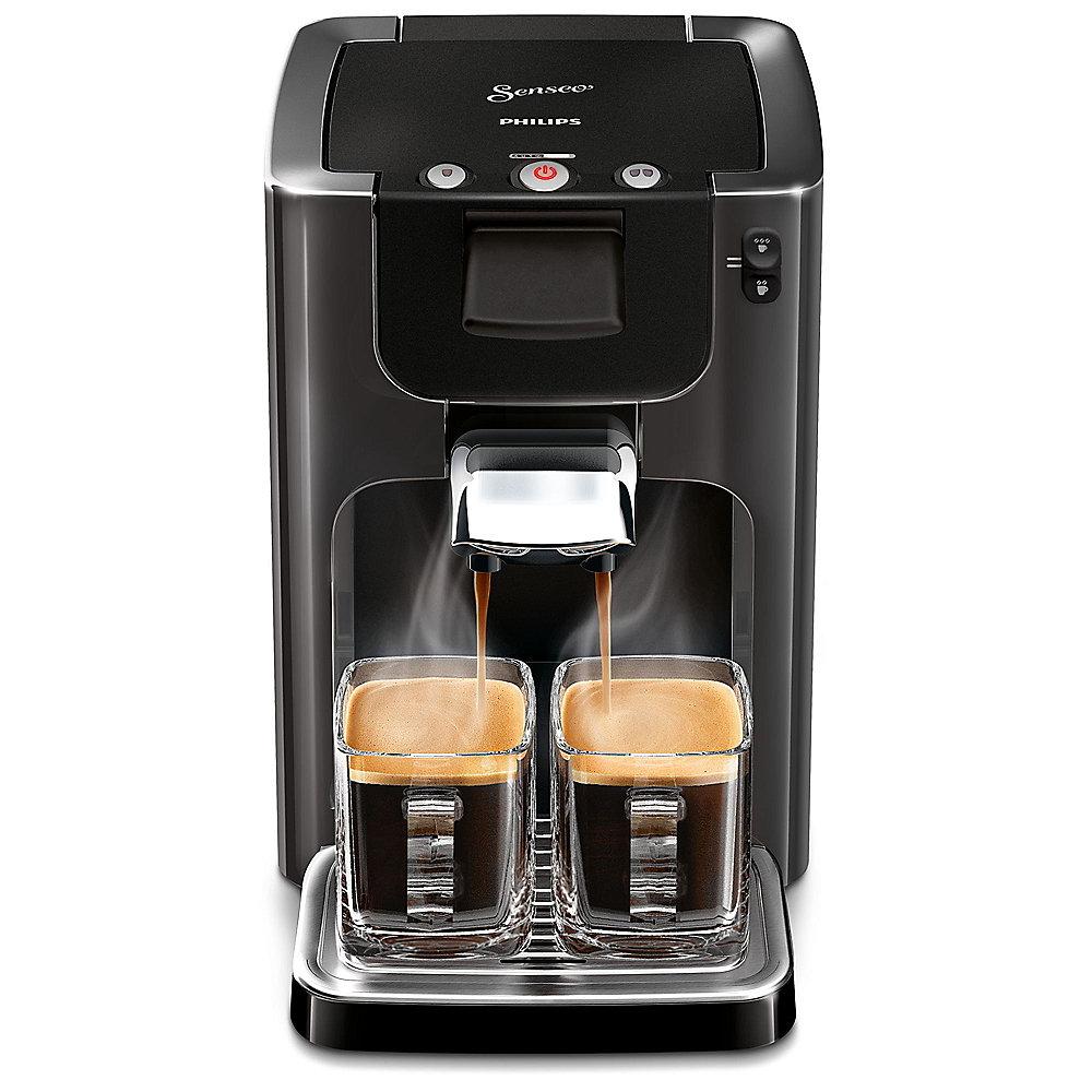 Senseo Quadrante HD7868/20 Padmaschine mit Kaffee-Boost dunkelgrau