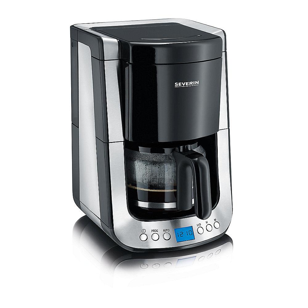 Severin KA 4460 Kaffeautomat mit Timer Supreme Edelstahl-schwarz