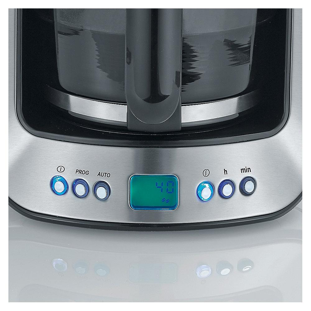 Severin KA 4460 Kaffeautomat mit Timer Supreme Edelstahl-schwarz