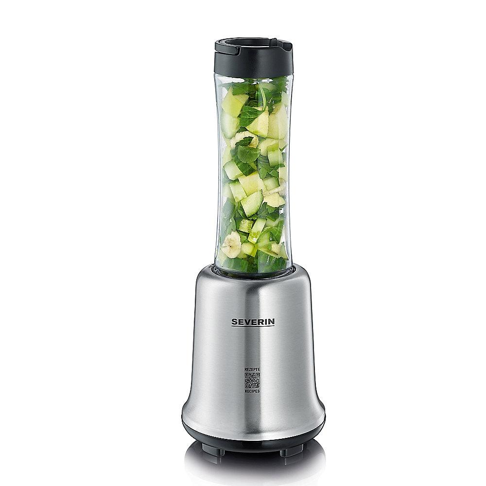 Severin SM 3739 Smoothie Mix & Go 0,6l Steel-Design