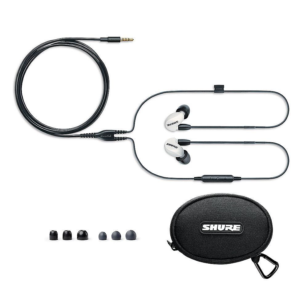 Shure SE215 Sound Isolating Ohrhörer, weiß