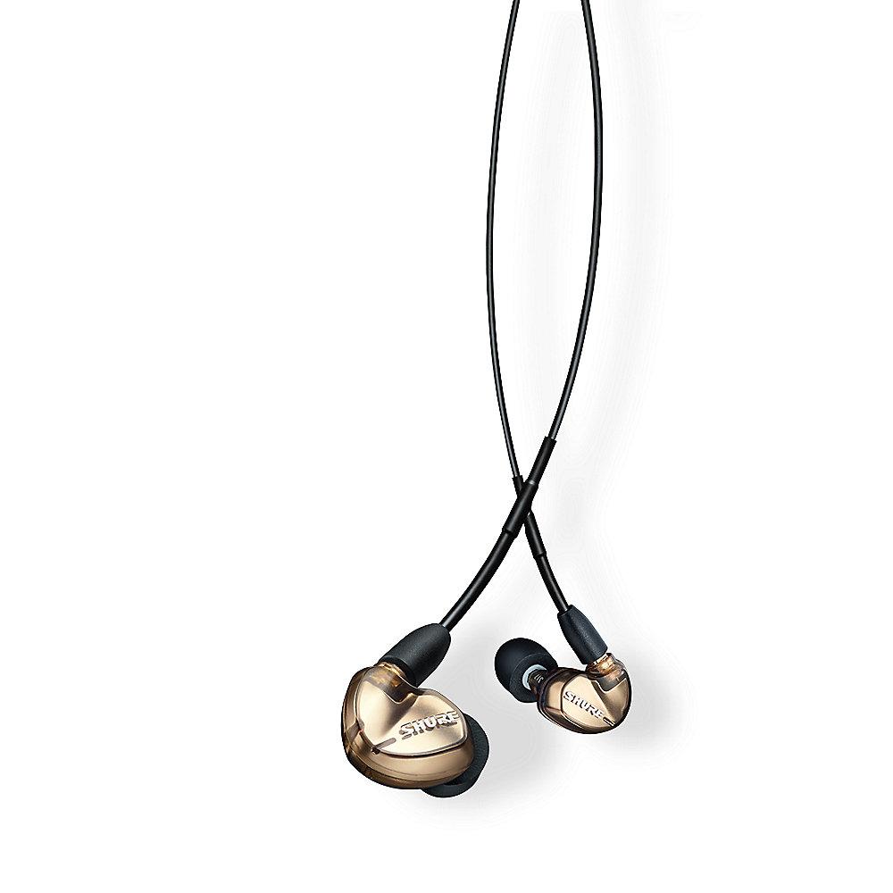 Shure SE535 Sound Isolating In Ear Kopfhörer mit BT, Bronze