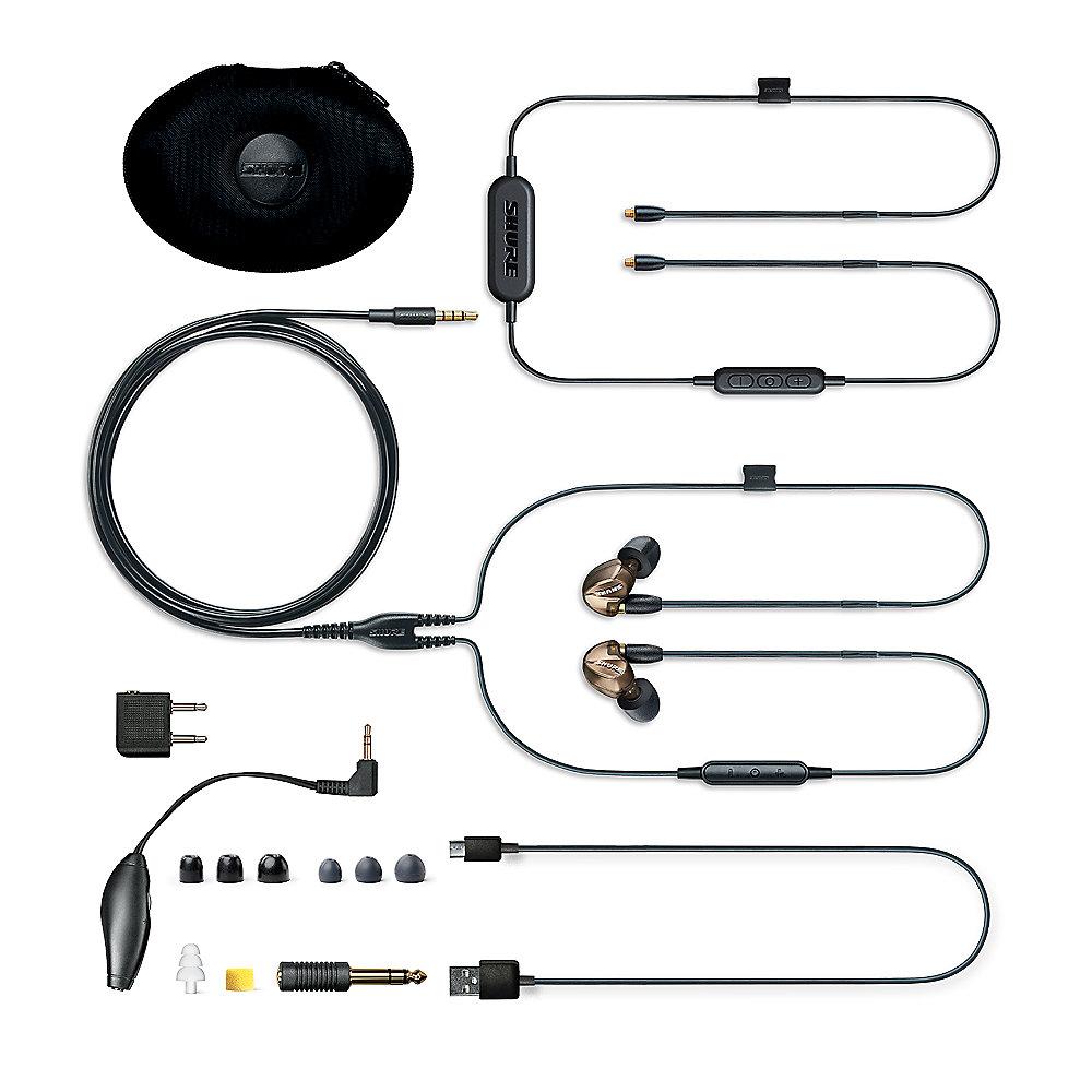 Shure SE535 Sound Isolating In Ear Kopfhörer mit BT, Bronze