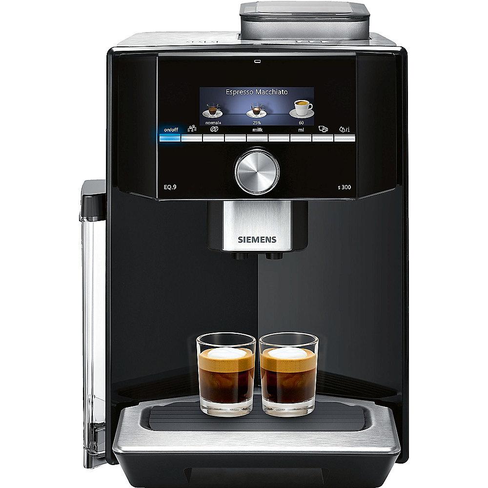 Siemens TI913539DE EQ.9 Kaffeevollautomat Edelstahl schwarz