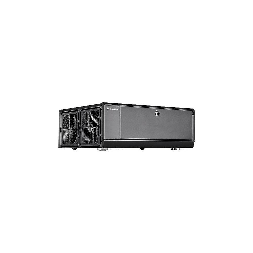 SilverStone GRANDIA GD10 HTPC-Gehäuse ATX/mATX  USB3.0 black, SilverStone, GRANDIA, GD10, HTPC-Gehäuse, ATX/mATX, USB3.0, black