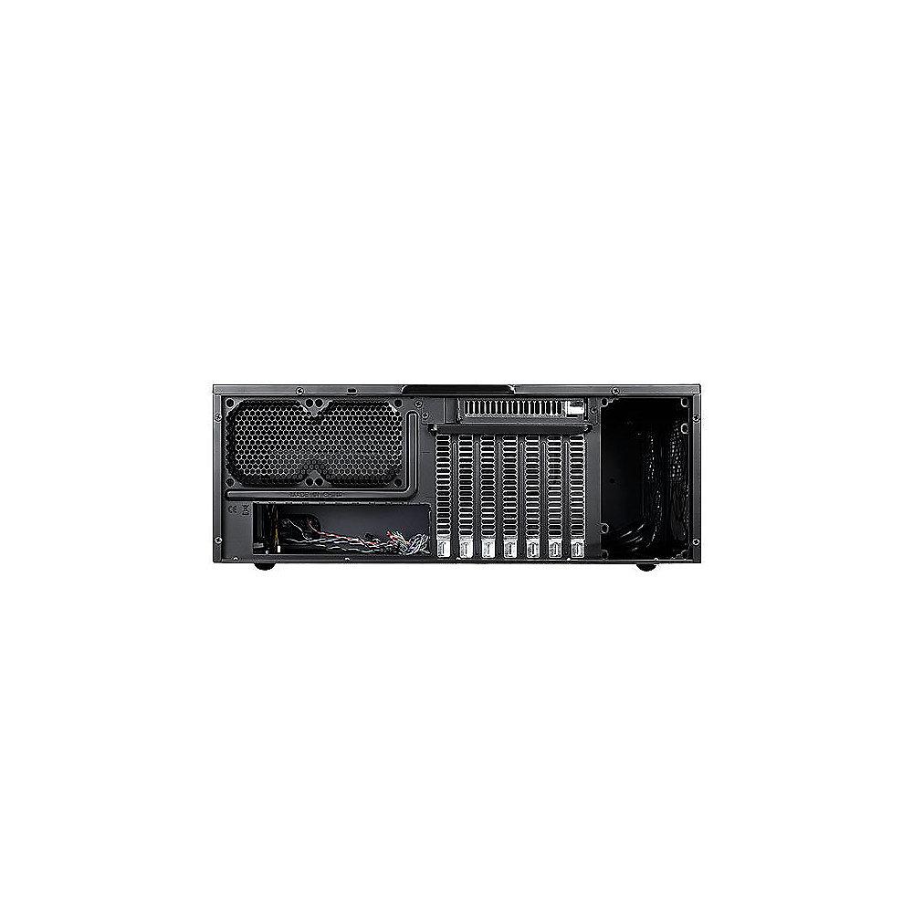SilverStone GRANDIA GD10 HTPC-Gehäuse ATX/mATX  USB3.0 black