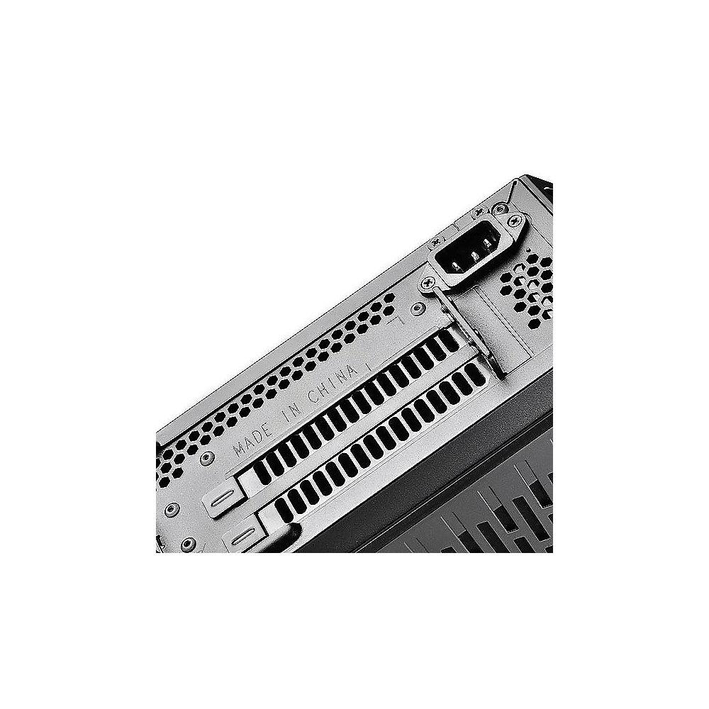 SilverStone Milo Slim HTPC Mini-ITX Gehäuse SST-ML08B USB3.0 schwarz