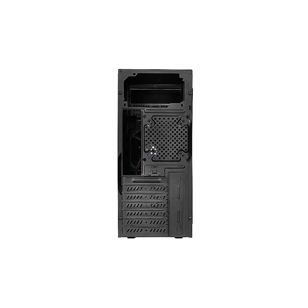 SilverStone Precision Series PS13B Midi Tower ATX Gehäuse in schwarz