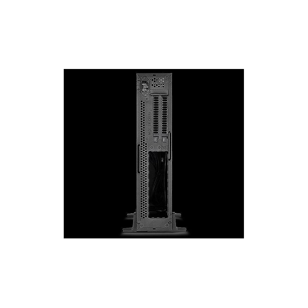 SilverStone RAVEN Z SST-RVZ02B Mini-ITX Gehäuse schwarz (ohne Netzteil)