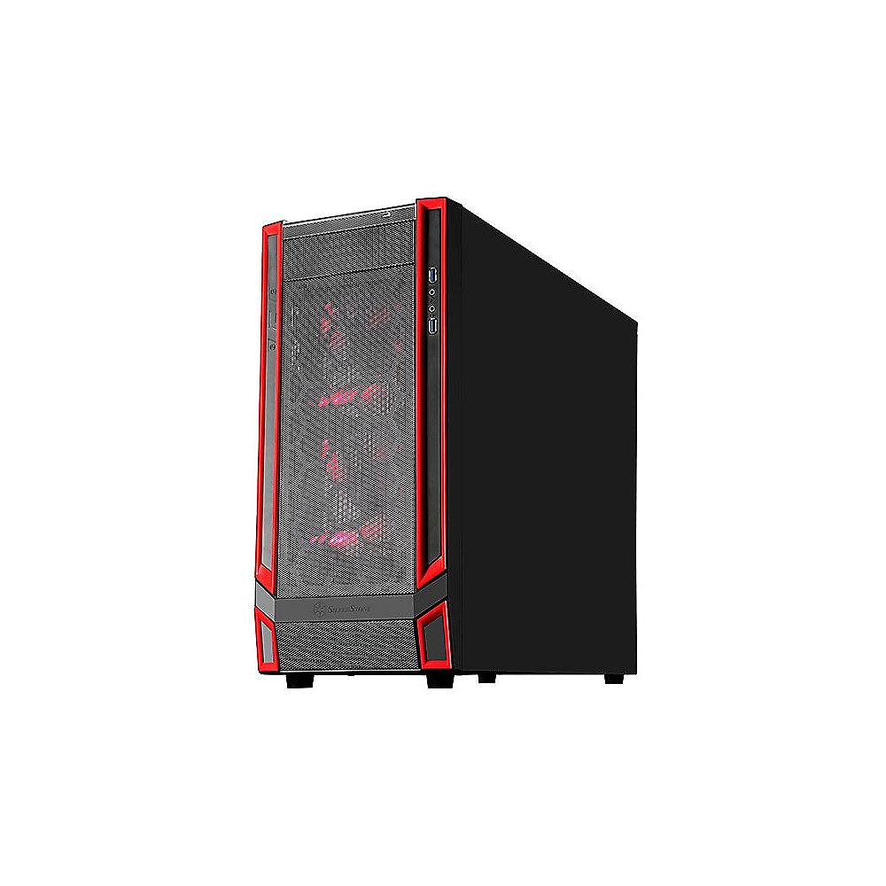 SilverStone Redline SST-RL05BR-W Midi Tower ATX Gehäuse USB3.0 (Typ C)