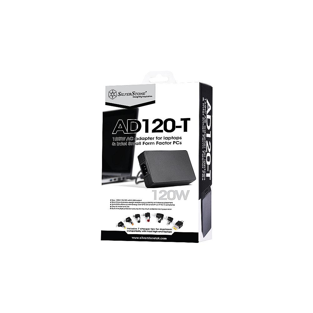 SilverStone SST-AD120-T Notebook Netzteil 120 Watt