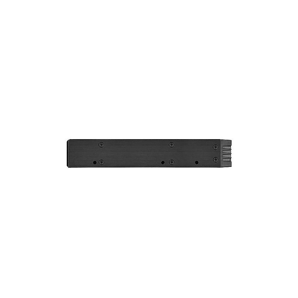 SilverStone SST-FS202B 3.5 Zoll Einbauschacht für 2x 2,5 Zoll Festplatten/SSD