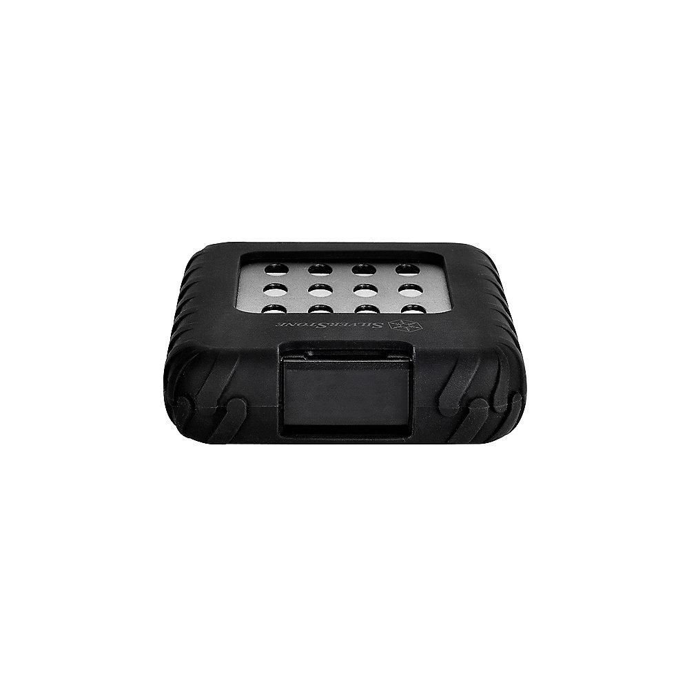 SilverStone SST-MMS01B 2,5" Outdoor-Festplattengehäuse USB 3.0 schwarz