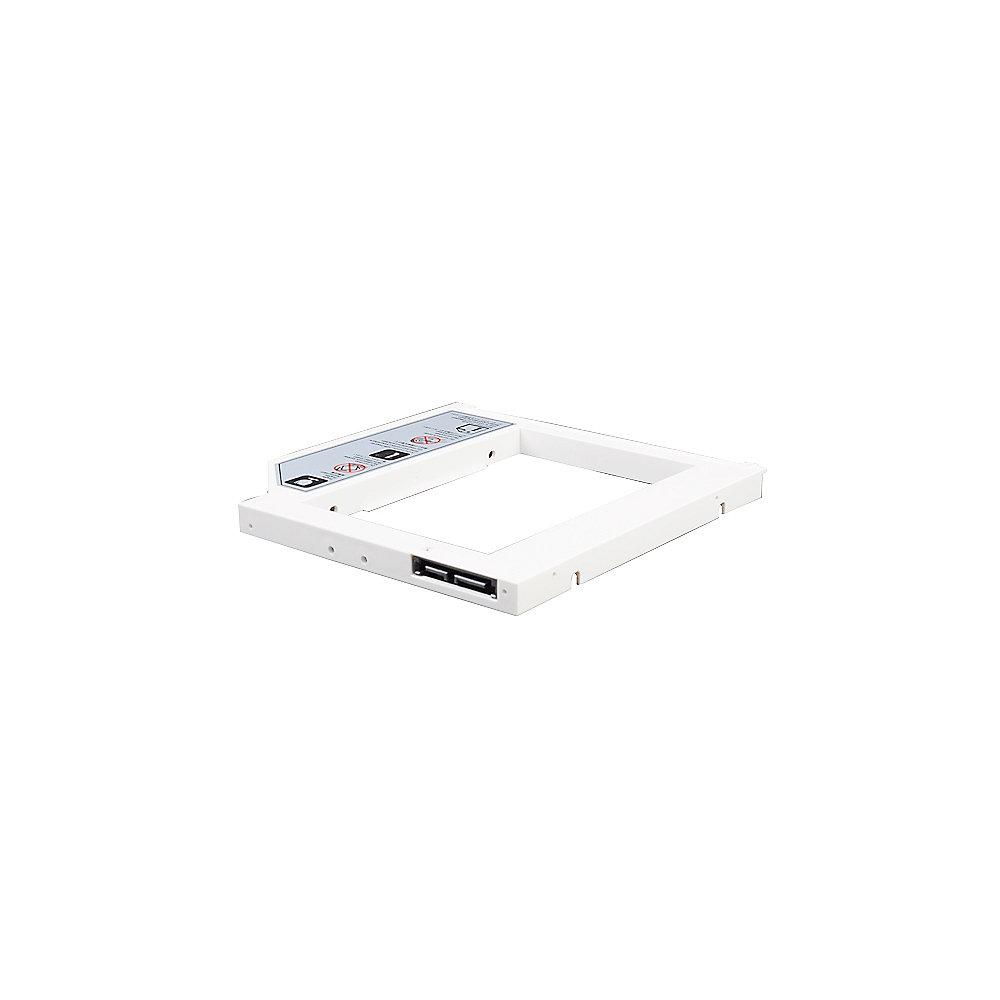 SilverStone SST-TS08 Auswechselbarer optischer Laufwerksschacht für 2,5“ SSD/HDD, SilverStone, SST-TS08, Auswechselbarer, optischer, Laufwerksschacht, 2,5“, SSD/HDD